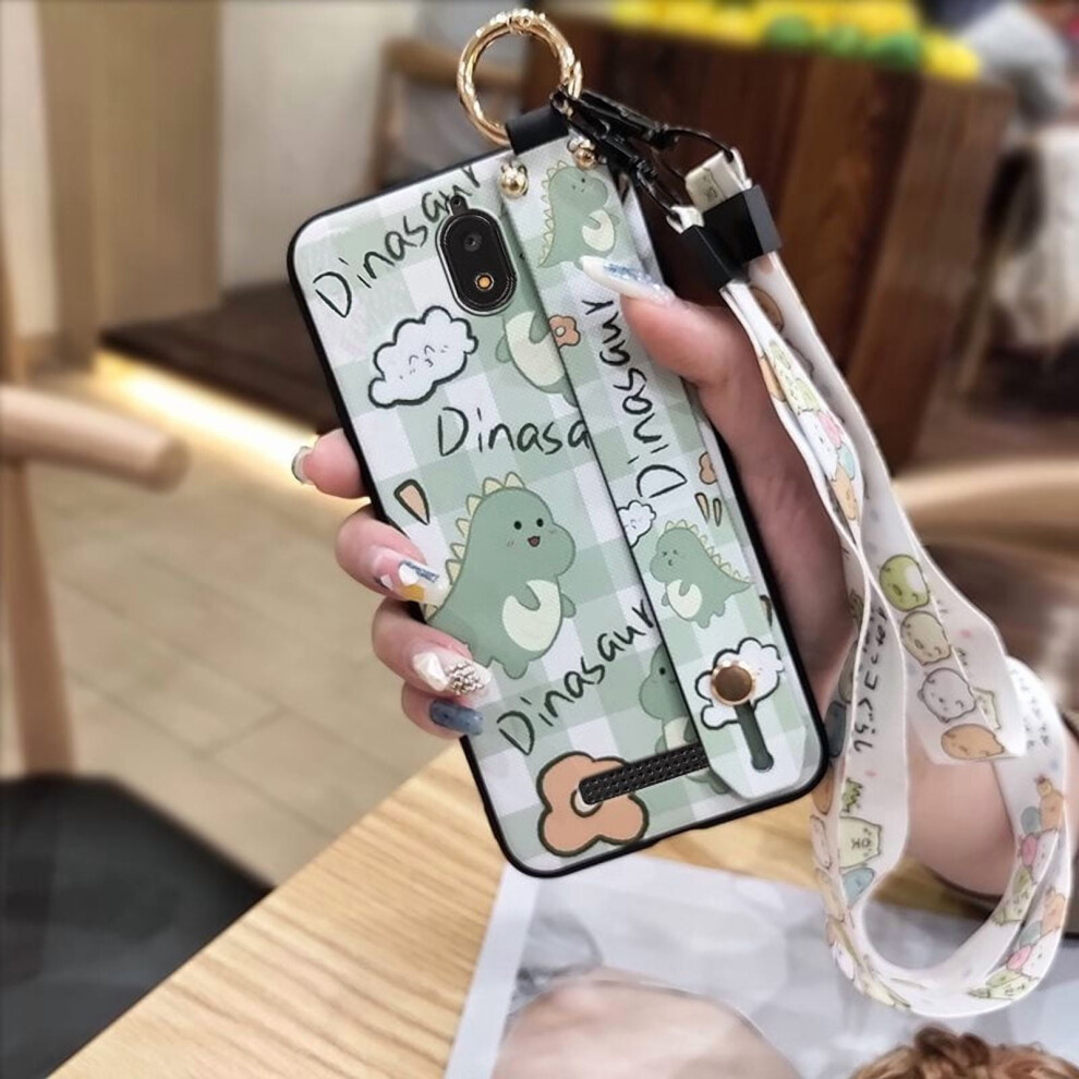Blu View2/B130dl Phone Case: Waterproof, Shockproof, Cute Soft Silicone Cover With Ring, Lanyard & Wrist Strap Â Compatible With Blu View2/B130dl 9065194481593