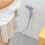 AuroraX Shower Head Holder Wall Mount with Suction Cup 4 5