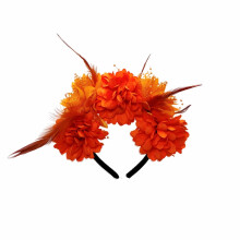 Mardi Gras pene păr bentiță Ziua Morților petrecere de vacanță artificială mare Daisy Headband scenă performanță fantomă mireasă coafură