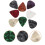 30Pcs Guitar Picks for Electric Guitar Assorted Color Thick Triangle Picks for Instruments 1