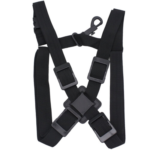 Professional Black Saxophone Shoulder Strap Adjustable Comfort Neck Pad 1 Piece 2