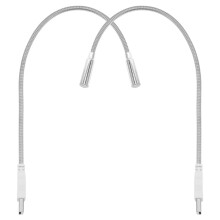 2Pcs Keyboard Lamp Led Usb Powered Reading Lamp With Gooseneck Eye-Caring Night Light For Laptop Notebook Desk