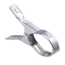 Quilt Drying Clothes Clip Silver 2Pcs 5.8X3.5X0.8In