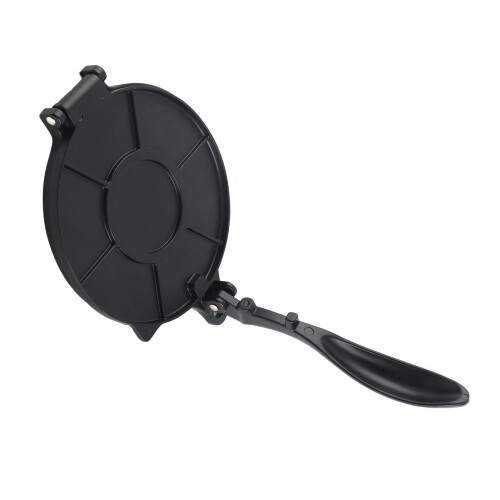 Multi‑Use Aluminum Tortilla & Dumpling Press – Easy One‑Click, Custom Size, Kitchen‑Ready Baking Tool 1
