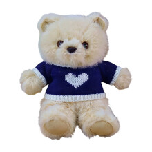 Valentine's Day Bear Plush Pillow Soft Stuffed Toy 1 Piece