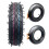 Tricycle Wheel Rubber 4.10/3.50-6 Inner&Outer Tire Accessories Black Practical 4