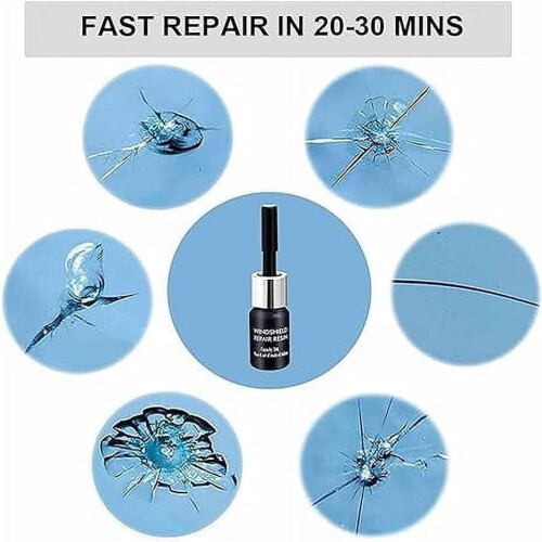 Windshield Repair Kit for Cracks 0.1 oz 1