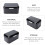 Black Metal Bread Organizer Storage Box for Kitchen and Home 7