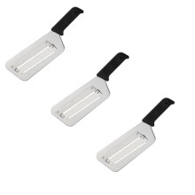 3-Piece Dual-Blade Julienne Cutter, Stainless Steel Vegetable Slicer & Shredder, Compatible with Cabbage