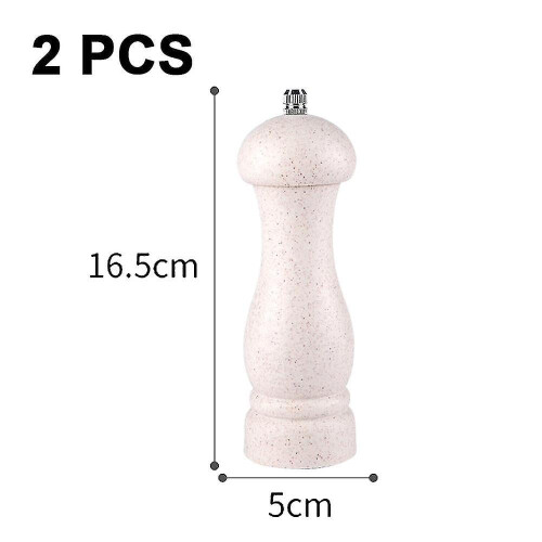 High quality oak salt and pepper grinders, adjustable coarseness, refillable 1