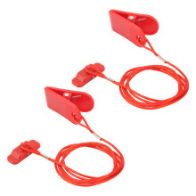 Universal Red Treadmill Safety Key Magnet, 15x40mm, ABS & Magnet