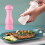 High quality oak salt and pepper grinders, adjustable coarseness, refillable 5