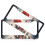 Valentine's Day Gnome License Plate Frames Metal 2 Pack 2