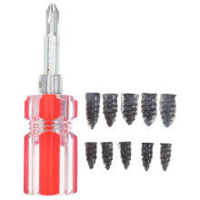 EXHUMKY Universal Tire Repair Kit with Screw Plugs for Car Motorcycle EV No Tire Removal Puncture Fix Tool