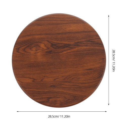 Household Solid Wood Stool Replacement Part Brown 1Set 1