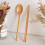 Ξύλινα chopsticks κουτάλι σετ κορεάτικα σερβίτσια επαναχρησιμοποιήσιμα κουτάλια με 3