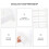 1Pcs White Plastic PP Dish Drying Rack Rectangular for Tableware Draining Holder 2