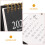 1Pcs Desk Black Paper 7.5X6.4X3.5cm For Decorative Use 5