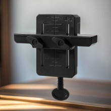 Adjustable Cabinet Door Positioner, Aluminum Alloy Jig Compatible with Woodworking – Perfect Alignment Tool