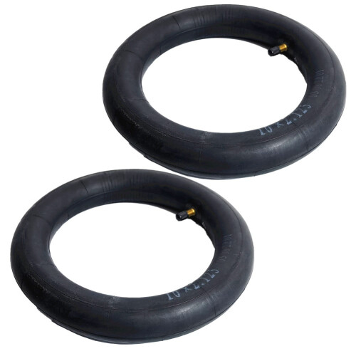 2 Câmaras de Ar de 10 Polegadas para Pneus de Scooter Elétrica 10x2.125 com Válvula Reta 1