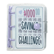 Money Saving Binder with Envelopes and Challenge Book