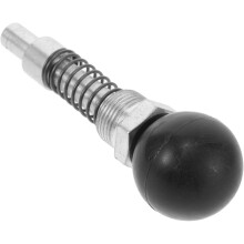 Pull Pin Spring Knob for Gym Equipment, Compatible with Adjustable Exercise Machines, 4.33" Black Spring Latch