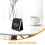1Pcs Desk Black Paper 7.5X6.4X3.5cm For Decorative Use 7