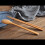 Ξύλινα chopsticks κουτάλι σετ κορεάτικα σερβίτσια επαναχρησιμοποιήσιμα κουτάλια με 7