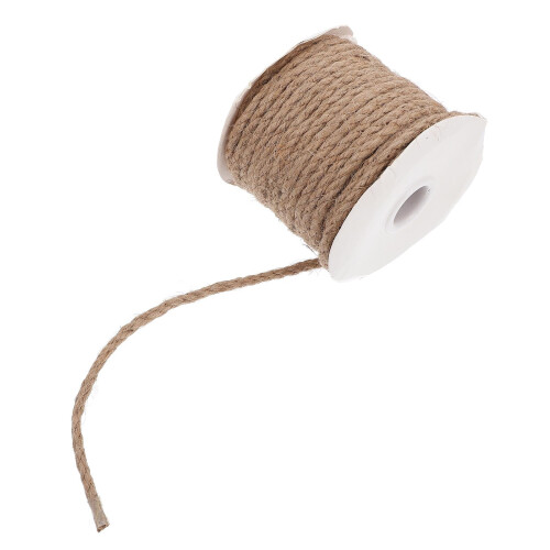 Hemp Bouquet Wrapping Rope Light Brown 1 Roll 2