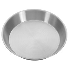 Round Stainless Steel Baking Tray Nonstick Baking Pan for Oven Use