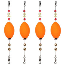 Popping Corks for Saltwater Freshwater Fishing Popper Floats Redfish Speckled Trout Sheepshead Flounder Orange
