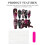 (L) Pink Black Gradient False Nails for Women 1