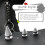 Κιτ Ikopy359 τεμαχίων Punk Spikes & Studs – Ασημένια πριτσίνια από κράμα ψευδαργύρου, 8 4