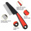 Χτένα ξεμπερδέματος λεπτών δοντιών από πλαστικό, απαλό βούρτσα καθαρισμού και 5