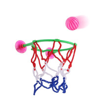 Portable Suction Cup Mini Basketball Play Set for Kids and Adults Indoor