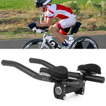 Road Bike Bicycle Alloy Triathlon Handle Bar Clip On Bars