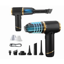 15000PA Handheld Vacuum – 6-in-1 USB-C Cordless, for Car/Home, Pet Hair & Dust, with Air Blower – Compatible with USB-C