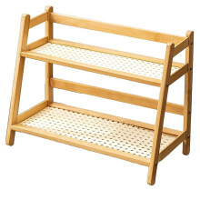 Estante organizador de madera para té y café – Estante de encimera para tazas, condimentos y accesorios – Compatible con la estética de la