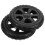 Rodas sobressalentes para carrinho de compras, pretas, 2 unidades, 17x17x1,4 polegadas 4