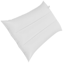 Petit oreiller de voyage ibasenice, en PVC blanc, pour activités de plein air (1 pièce)