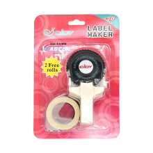 Handheld Embossing Label Maker for DIY Crafts and Decorative Tape