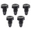 5 Pcs Billiard Cue Tip Stick Pool Cap Protector Parts 6