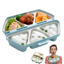Triangle Onigiri Mold – 6-Cavity Rice Ball Maker, PP