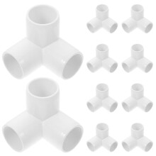 Y-Type Air Hose Splitter Set PVC Fittings 10 pcs 3/4 inch