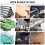 Nylon Sanding Discs Set 2 inch Quick Change 90 pcs 6