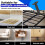 6 Pcs Reusable Plastic Bed Support Leg Adjustable Height Bed Frame Center Support Leg with Wider Base for Table Sofa Couch Dining Table 5