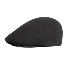 Pălărie de bumbac tricotată pentru bărbați, stil coreean, primăvară și toamnă, stil britanic retro, beretă simplă, stil coreean, stil