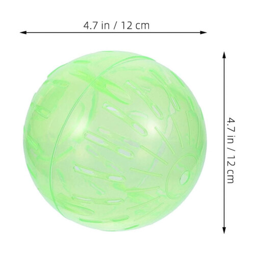 Running Hamster Wheel 5Pcs 4.7In Green Abs Interactive Ball 1