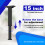 6 Pcs Reusable Plastic Bed Support Leg Adjustable Height Bed Frame Center Support Leg with Wider Base for Table Sofa Couch Dining Table 8