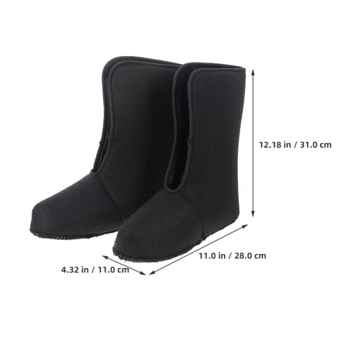 Plush Boot Liners Thermal Winter Insoles 1 Pair 1